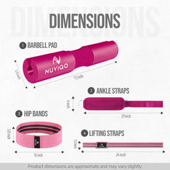 Nuviqo Fitness All-in-One Performance Pack