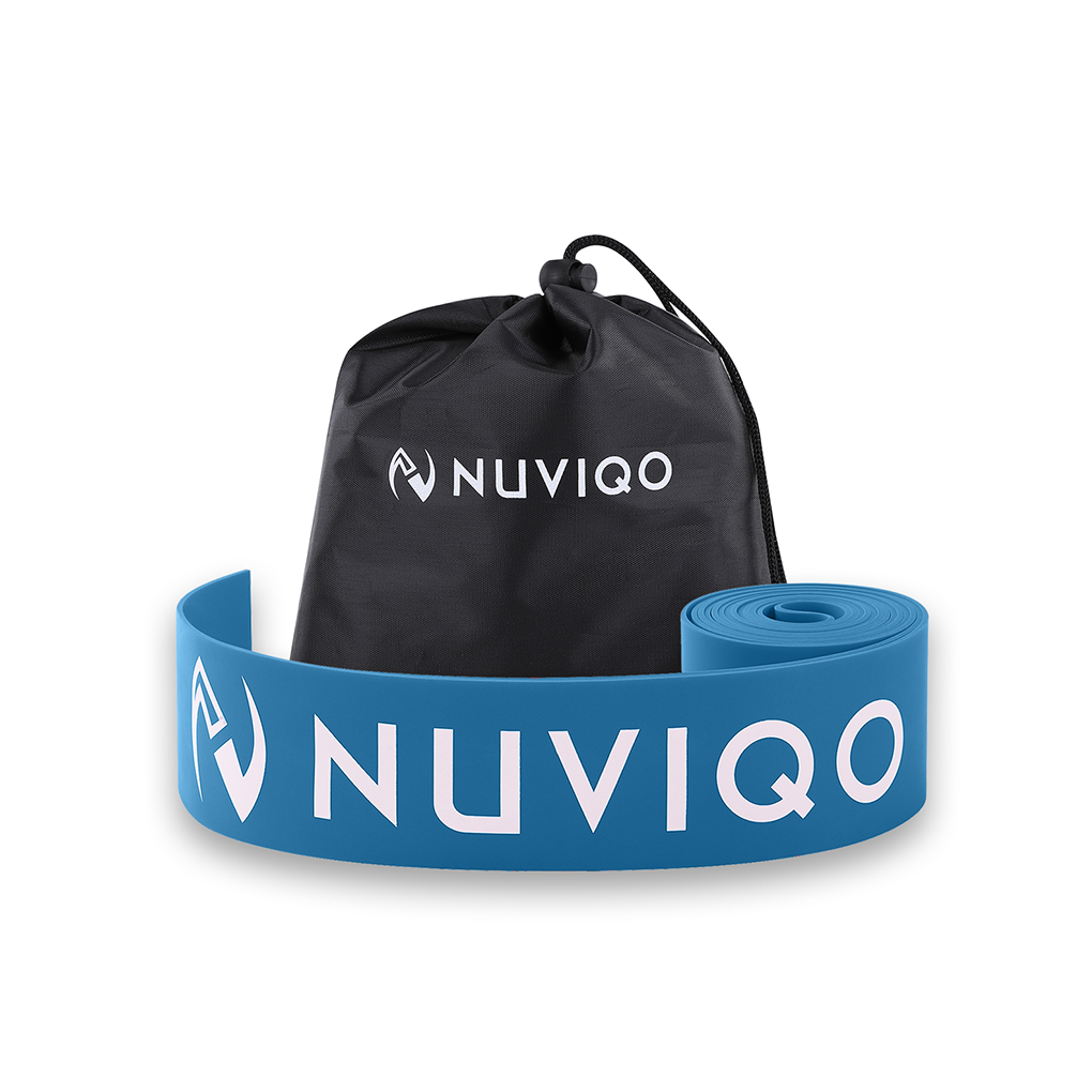 Nuviqo Flexible Blue Voodoo Floss Band For Workout