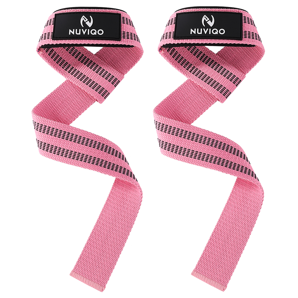 Durable lifting straps for a stronger grip and enhanced weightlifting performance.