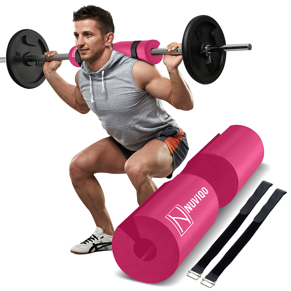 Ergonomic barbell foam protector for intense squat sessions